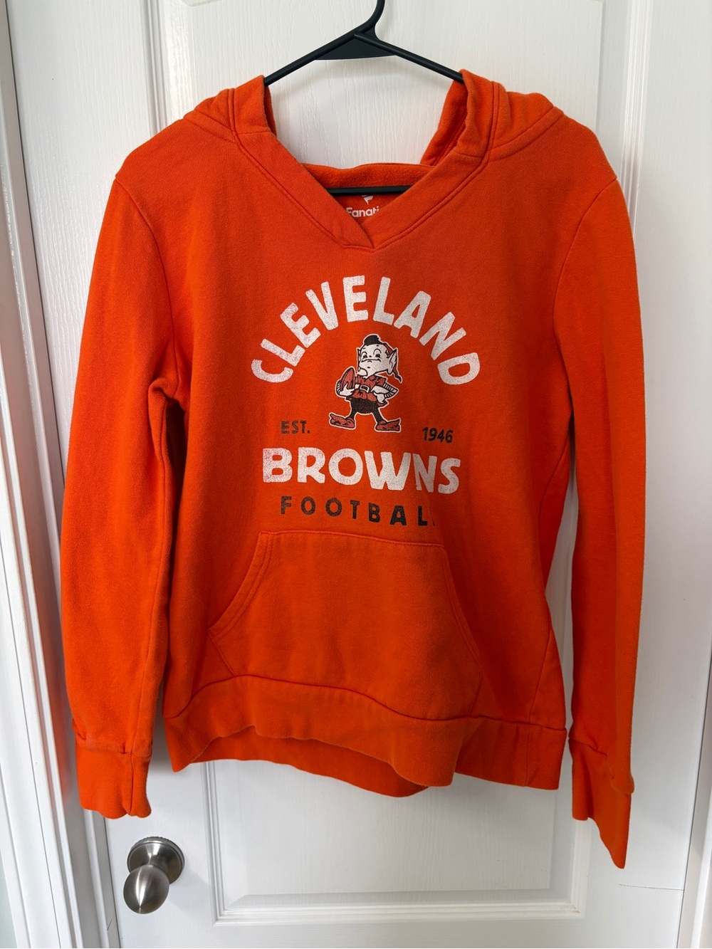 NFL Fanatics Cleveland Browns Women's Hoodie Size Medium